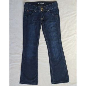 Hudson Women Boot Cut Jeans Size 26 STYLE # W170DHA Signature 30" Inseam Vintage